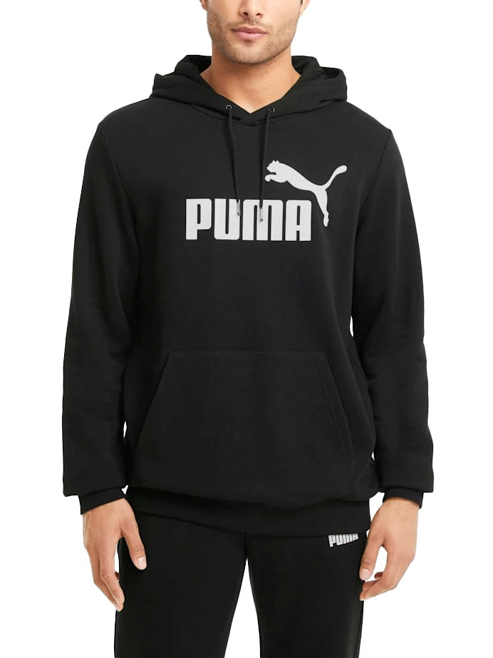 Puma ESS fekete férfi pulóver