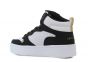 Skechers Court High - Shine Kicks fekete gyerek cipő-02