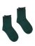 Borgo 2db Prémium zöld női zokni szett-01