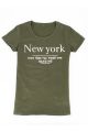 Kotikoti rövid ujjú pamut póló 'new york' felirattal