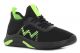 Borgo K-Zero fekete-zöld női cipő-01