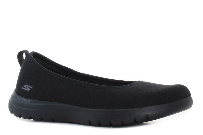Skechers On The Go Flex - Siena fekete bebújós női cipő-01