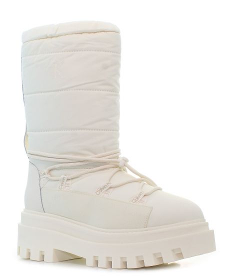 Calvin Klein Flatform Snow Boot törtfehér női csizma-01