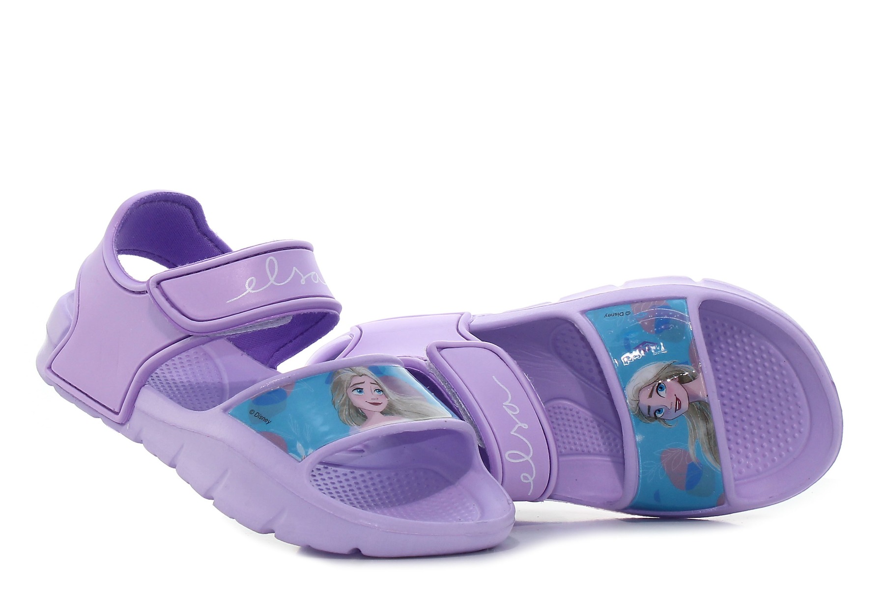 Disney - Jégvarázs lila gyerek szandál
