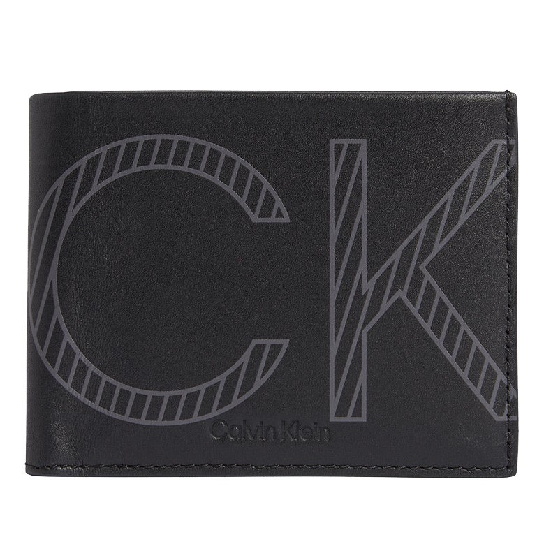Calvin Klein XL Mono fekete férfi pénztárca