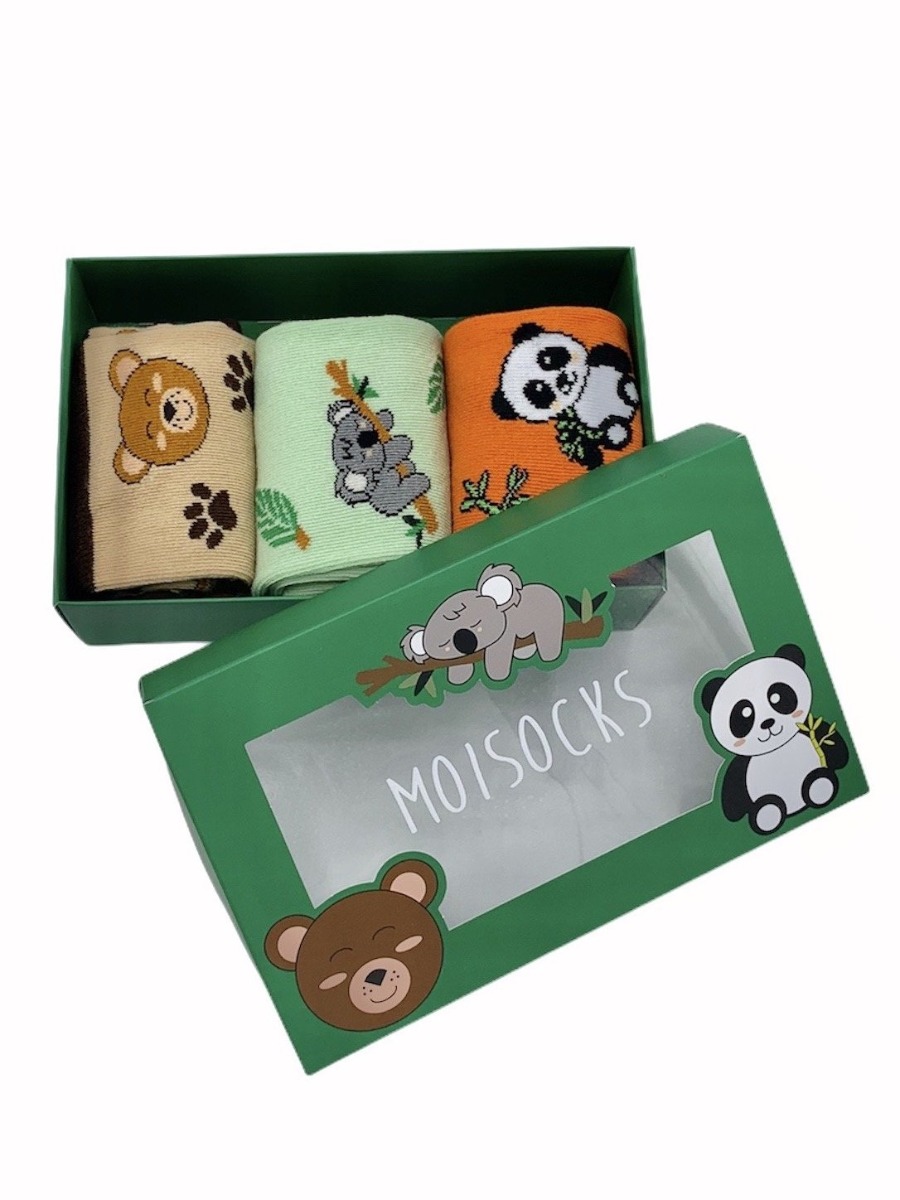 Moisocks Jungle Box színes zoknicsomag