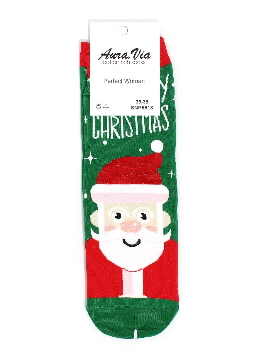 Borgo karácsonyi zöld zokni csomag (2 pár)