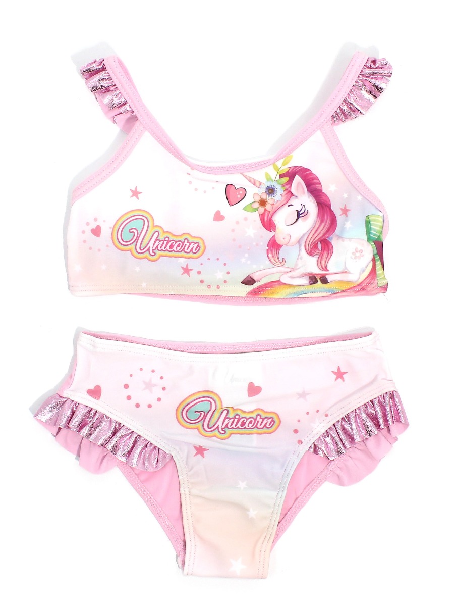 Disney - Unicorn rózsaszín gyerek fürdőruha
