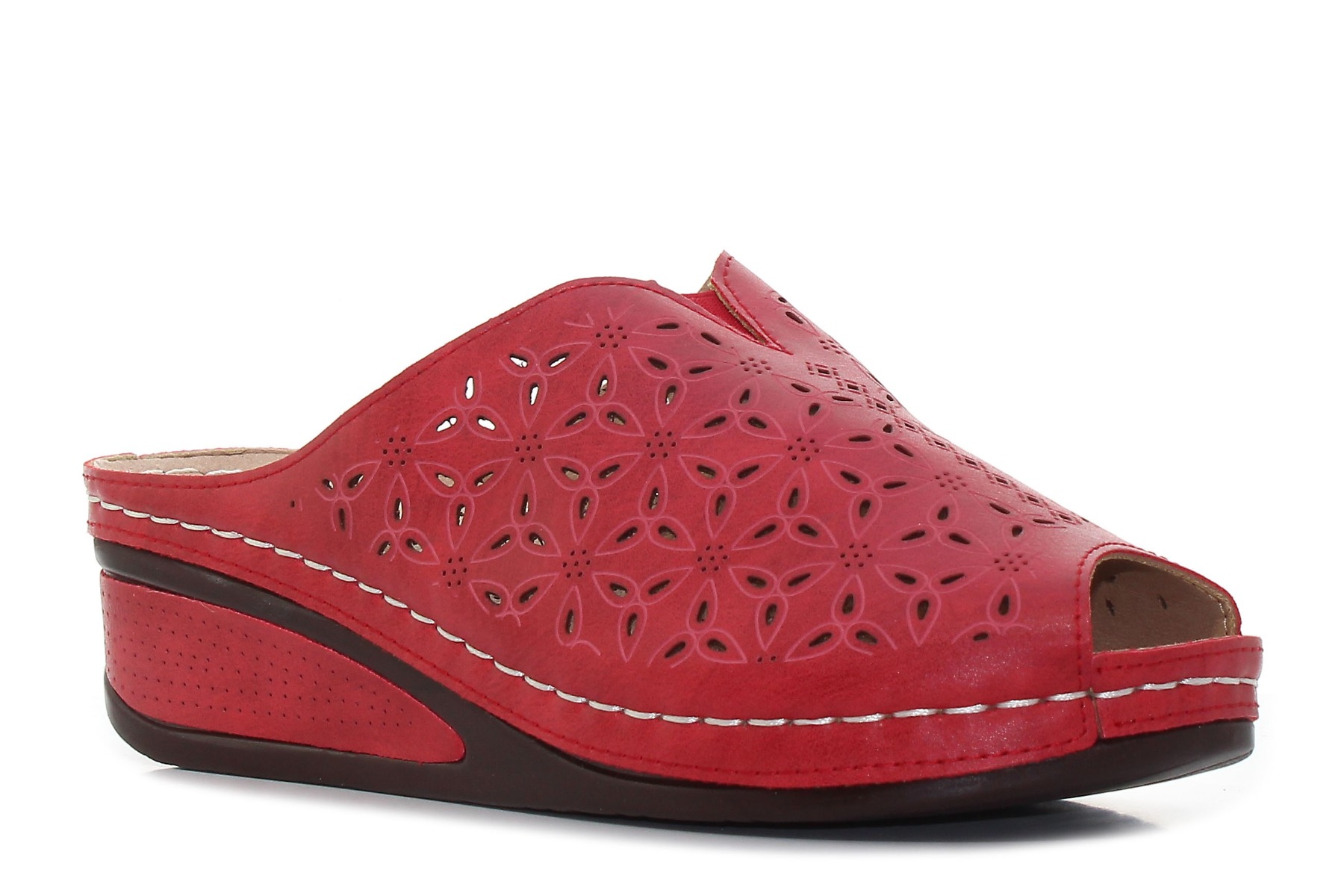 Bosido Pila piros női papucs