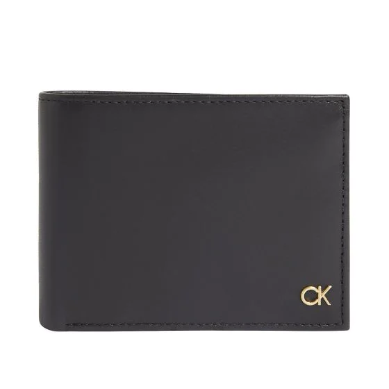 Calvin Klein Icon fekete férfi pénztárca-01