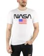 NASA fehér mintás férfi póló