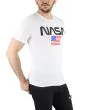 NASA fehér mintás férfi póló