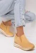 Bosido Tegan sárga női bebújós cipő