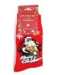 Borgo piros karácsonyi zoknicsomag (2 pár)-01