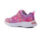 Skechers Star Sparks villogó rózsaszín gyerek cipő-02