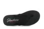 Skechers Meditation - Glam Gladiator fekete női papucs