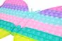 Borgo Pop It Bubble Fidget pillangó szivárvány színű játék-02