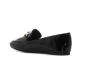 Bosido Lack Loafer fekete női bebújós cipő-02