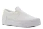 Calvin Klein Vulcanic Flatform Bold Slipon fehér női bebújós cipő-01