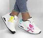 Skechers Uno - Crossing Hearts fehér női cipő