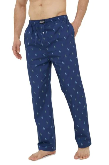 Ralph Lauren kék férfi pizsama nadrág-01
