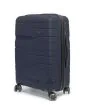 Borgo C-SEVEN sötétkék nagyméretű bőrönd (93L)-01