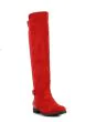 Weide HX5856-RED női magasszárú csizma
