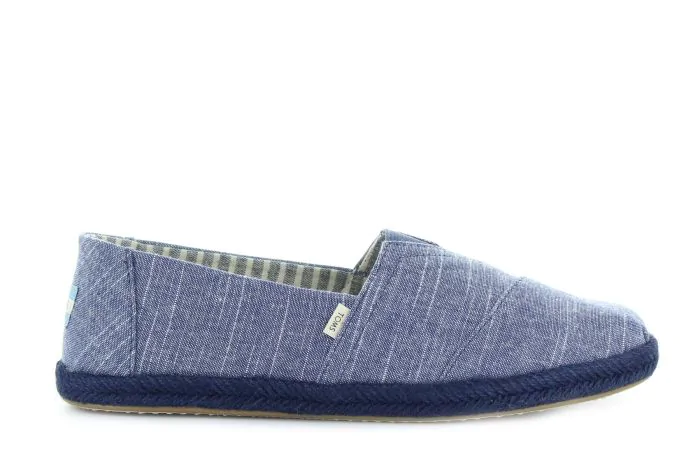 Toms - Classic kék férfi bebújós cipő-01