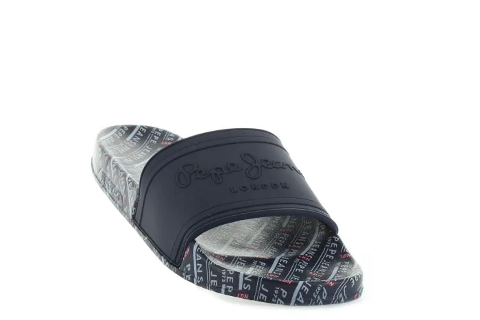 Pepe Jeans Slider All Over Man férfi papucs