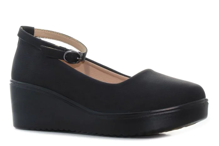 Borgo Lucy - 970 fekete női cipő-01