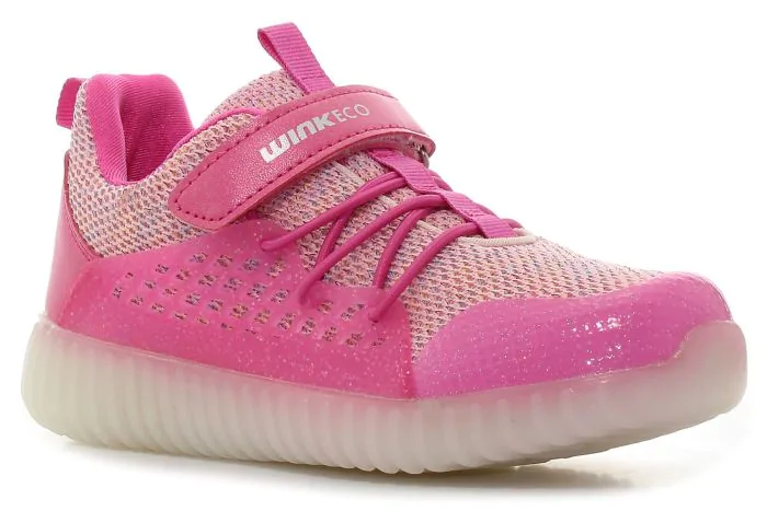 Wink világítós pink gyerek sneaker-01