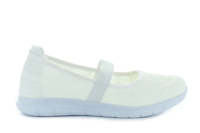 Wink Eco fehér bebújós női cipő