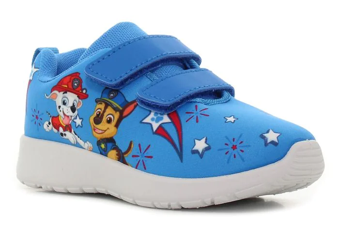 Disney Mancs Őrjárat mintás kék gyerek cipő-01