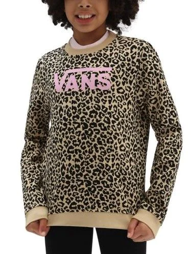 Vans Leopard Spot bézs gyerek pulóver-01