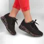 Skechers Uno - Loving Love fekete női cipő