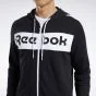 Reebok Training Essentials fekete férfi pulóver